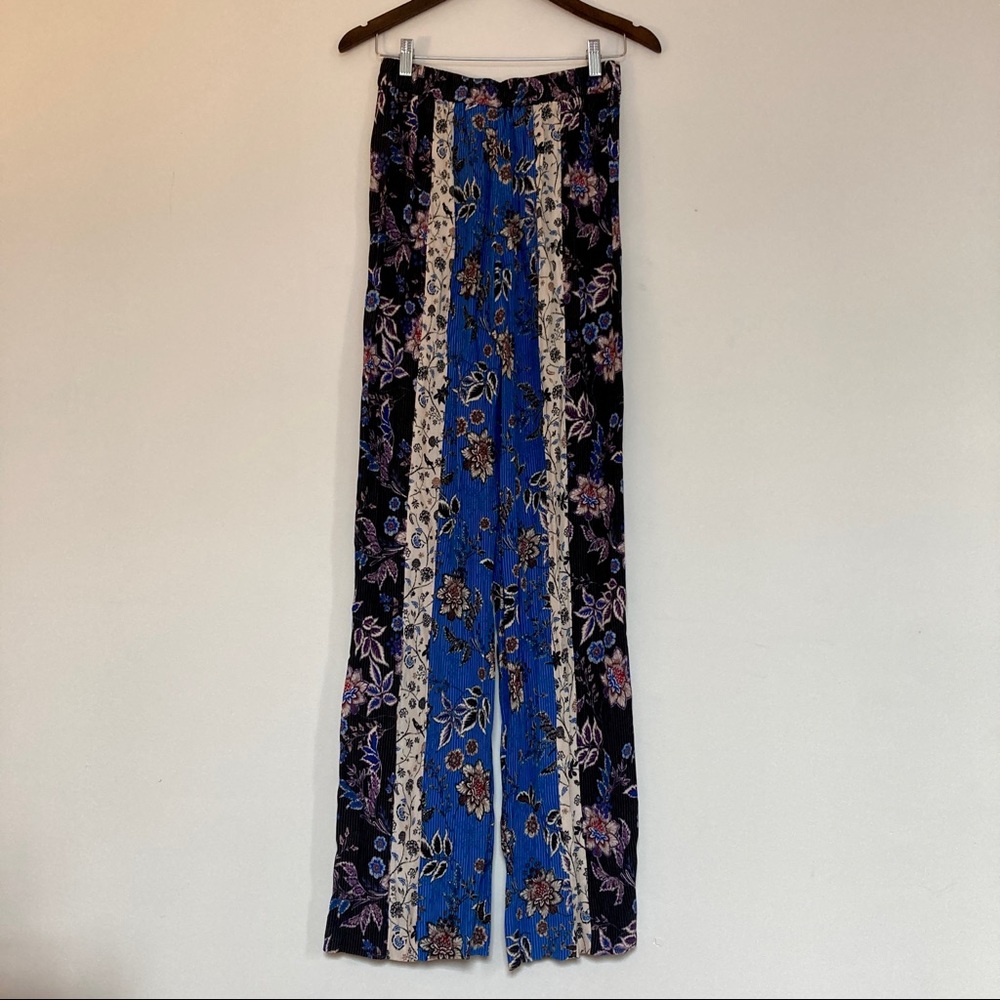 Zara Women Floral Multicolored Pants XS
